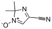 2H-Imidazole-4-carbonitrile,2,2-dimethyl-,1-oxide(9CI) Struktur