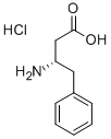 L-beta-Homophenylalanine hydrochloride Struktur