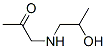 2-Propanone, 1-[(2-hydroxypropyl)amino]- (9CI) Struktur