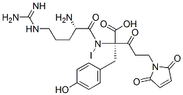 3-maleimidopropionylarginylmonoiodotyrosine Struktur