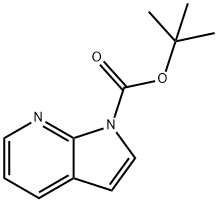 1-Boc-7-azaindole Struktur