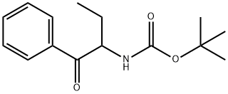 (1-BENZOYL-PROPYL)-CARBAMIC ACID TERT-BUTYL ESTER Struktur