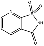 Isothiazolo[5,4-b]pyridin-3(2H)-one, 1,1-dioxide Struktur