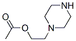 1-Piperazineethanol,acetate(ester)(8CI,9CI) Struktur