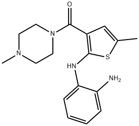 1-[[2-[(2-AMinophenyl)aMino]-5-Methyl-3-thienyl]carbonyl]-4-Methyl-piperazine