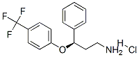 (R)-3-PHENYL-3-(4-TRIFLUOROMETHYL-PHENOXY)-PROPYLAMINE HYDROCHLORIDE Structure