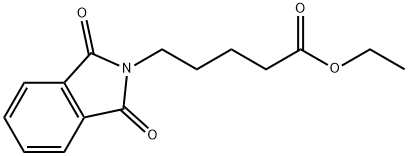 2H-Isoindole-2-pentanoic acid, 1,3-dihydro-1,3-dioxo-, ethyl ester Struktur