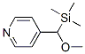 Pyridine, 4-[methoxy(trimethylsilyl)methyl]- (9CI) Struktur