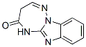 3H-[1,2,4]Triazepino[2,3-a]benzimidazol-4(5H)-one(9CI) Struktur