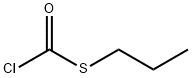 N-PROPYL CHLOROTHIOFORMATE Struktur