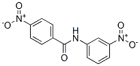 4-ニトロ-N-(3-ニトロフェニル)ベンズアミド 化學構造式