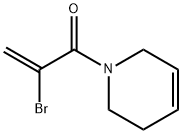 Pyridine, 1-(2-bromo-1-oxo-2-propenyl)-1,2,3,6-tetrahydro- (9CI) Struktur