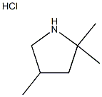 2,2,4-Trimethylpyrrolidine hydrochloride Struktur