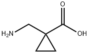 1-(AMINOMETHYL)CYCLOPROPANECARBOXYLIC ACID Struktur