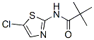 Propionamide,  N-(5-chloro-2-thiazolyl)-2,2-dimethyl-  (8CI) Struktur