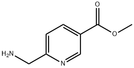 6-Aminomethyl-nicotinic acid methyl ester Structure