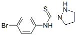 N-(4-Bromophenyl)-1-pyrazolidinecarbothioamide Struktur