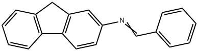 BENZYLIDENE 2-FLUORENAMINE Struktur