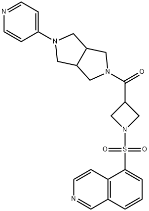 [Hexahydro-5-(4-pyridinyl)pyrrolo[3,4-c]pyrrol-2(1H)-yl][1-(5-isoquinolinylsulfonyl)-3-azetidinyl]-Methanone price.