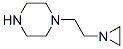 Piperazine, 1-[2-(1-aziridinyl)ethyl]- (9CI) Struktur