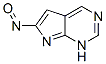 1H-Pyrrolo[2,3-d]pyrimidine, 6-nitroso- (9CI) Struktur