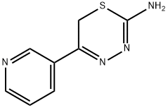 5-PYRIDIN-3-YL-6H-[1,3,4]THIADIAZIN-2-YLAMINE Struktur