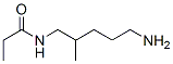 Propanamide,  N-(5-amino-2-methylpentyl)- Struktur