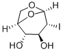 1,6-anhydro-2-deoxy-2-iodo-D-glucopyranose Structure