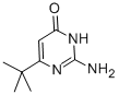 4(3H)-PYRIMIDINONE,2-AMINO-6-(1,1-DIMETHYLETHYL) Struktur