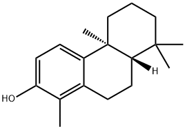 2-Phenanthrenol, 4b,5,6,7,8,8a,9,10-octahydro-1,4b,8,8-tetramethyl-, (4bS,8aS)- Struktur