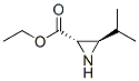 2-Aziridinecarboxylicacid,3-(1-methylethyl)-,ethylester,trans-(9CI) Struktur