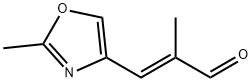 2-METHYL-3-[4-METHYL(3,5-OXAZOLYL)]PROP-2-ENAL Struktur