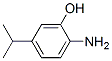 Phenol, 2-amino-5-(1-methylethyl)- (9CI) Struktur