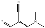 (Z)-3-(Dimethylamino)-2-formyl-2-propenenitrile Struktur