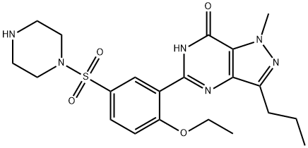 DESMETHYL SILDENAFIL Struktur