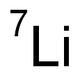 LITHIUM-7LI Struktur