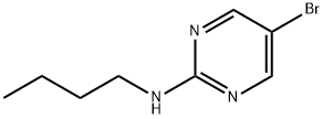 5-BROMO-N-BUTYL-2-PYRIMIDINAMINE Struktur