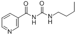 1-Butyl-3-nicotinoylurea Struktur