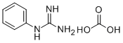 Phenylguanidine carbonate salt