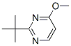 Pyrimidine, 2-(1,1-dimethylethyl)-4-methoxy- (9CI) Struktur