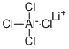 LITHIUM TETRACHLOROALUMINATE Struktur