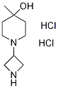 1-(Azetidin-3-yl)-4-Methylpiperidin-4-ol dihydrochloride Struktur