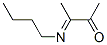 2-Butanone, 3-(butylimino)-, (E)- (9CI) Struktur