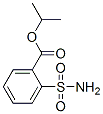 2-Sulfamoylbenzoic acid isopropyl ester Struktur