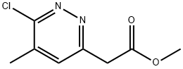 Methyl (6-chloro-5-methyl-pyridazin-3-yl)acetate