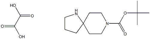 8-Boc-1,8-diazaspiro[4.5]decane heMioxalate Struktur