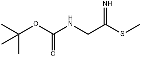 Ethanimidothioic acid, [[(1,1-dimethylethoxy)carbonyl]amino]-, methyl ester Struktur