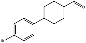 4-(4-BROMOPHENYL)-CYCLOHEXANECARBOXALDEHYDE Struktur