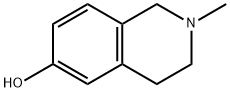 1,2,3,4-Tetrahydro-2-methyl-6-isoquinolinol Struktur