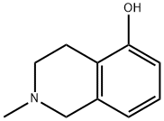 1,2,3,4-tetrahydro-2-methyl-5-Isoquinolinol Struktur